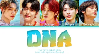 [SBS Gayodaejun] TXT (투모로우바이투게더) 'DNA (original: BTS)' Lyrics (Color Coded Lyrics)