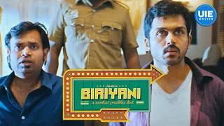 Biriyani Movie Scenes | Nassar's sudden vanishing act puzzles all | Karthi | Hansika