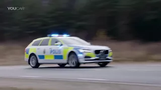Best Cars:  2017 Volvo V90 POLICE CAR Test Drive