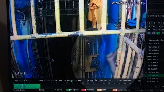 Matelândia: Vídeo mostra agente penitenciário recebendo "estocada" na cadeia pública