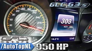 950HP Mercedes GLC 63 AMG | GAD Motors 0-303km/h ACCELERATION & LAUNCH CONTROL by AutoTopNL