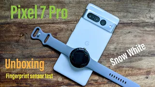 Google Pixel 7 Pro (Snow White) Unboxing and First Impression!