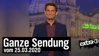 Extra 3 vom 25.03.2020 mit Christian Ehring | extra 3 | NDR