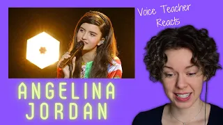 Voice Teacher Reacts - ANGELINA JORDAN - Bohemian Rhapsody