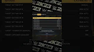 WWE 2K23 - Make sure you change this setting!!!