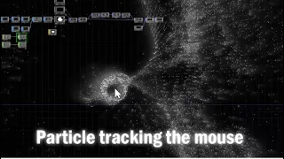 touchdesigner tutorial - Particle tracking the mouse