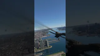 Buzzing New York city in an Ornithopter. NYC. MS Flight Sim 2020.