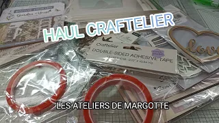 Nouveau HAUL CRAFTELIER, et comment je range mes dies.