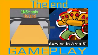 Survive in Area 51: The end & gameplay