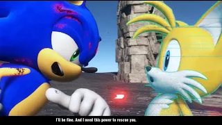 Sonic finally finds Tails and calls him bro - Sonic Frontiers