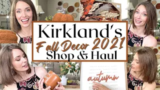 KIRKLAND'S FALL HOME DECOR 2021 | SHOP WITH ME & HAUL