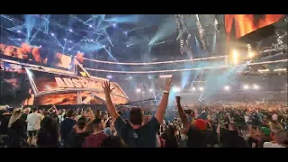 WWE WrestleMania 38: Stone Cold Steve Austin Live Entrance Crowd Reaction Sunday 4/3/22