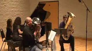Three Trios for euphonium, tuba and piano by Anna Baadsvik, mov. 1 Cat Affairs