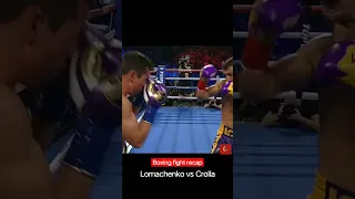 lomachenko vs Crolla 2019 recap boxing fight!!                               #boxing