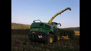 | Siláže/Corn silage 2017 | John Deere 8300i | Tatra 815 Agro | Tractors John Deere+Case IH |