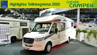 Alles neu: 6 Highlights der Teilintegrierten auf dem Caravan Salon Düsseldorf 2020 |Clever Campen