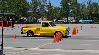 This was fun watching the C10 Truck CPP Autocross @ Nationals 2023.....   Squarebody Chevy GMC show.