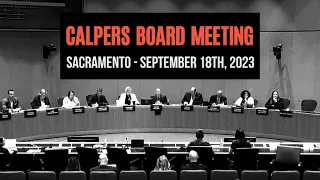 Highlights of WGAW Members Speaking Before CalPers Board on September 18th, 2023