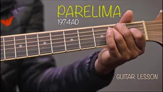 Parelima Guitar Lesson 1974 AD.