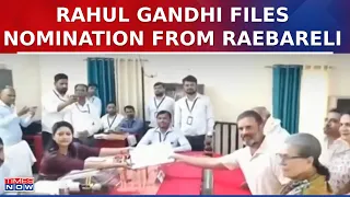 Rahul Gandhi Files Nomination From Raebareli Constituency In Presence Of Sonia Gandhi | Latest News