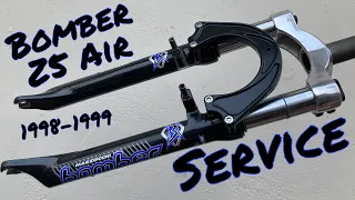 How To Service a Bomber Z5 Air 1998-1999 Fork