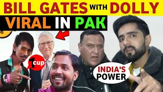 BILL GATES WITH DOLLY CHAIWALA, DOLLY CHAIWALA VIDEO WITH BILL GATES IN INDIA, PAK MEDIA SHOCKING
