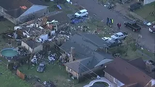 Texas tornado causes 'catastrophic' damage near Houston