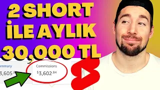 1 Ayda Youtube'ta Günde 2 Short Paylaştım & 30,000 TL Kazanma Yöntemi Buldum