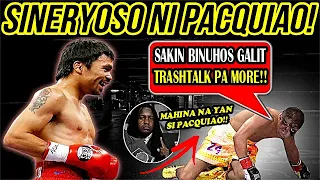 PINAHANDUSAY MUNA NI MANNY PACQUIAO BAGO BINUGBOG NG MAHABA!!