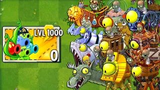 PvZ2 Zombot Battlez - Every PEASHOOTER Vs. All Zombots !