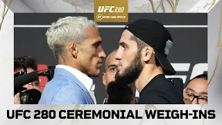 #UFC280 LIVE Ceremonial Weigh-Ins: Oliveira v Makhachev 🏆 Sterling v Dillashaw 🏆 Yan v O'Malley 🔥