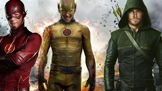 The Flash S01E22 HD The Flash & Firestorm & Arrow Vs Reverse Flash "Rogue Air"