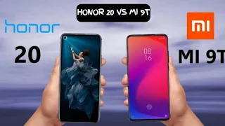 Honor 20 VS Xiaomi Mi 9T