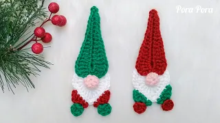 Crochet Christmas Gnome I Crochet Christmas Decorations I Crochet Christmas Ornaments