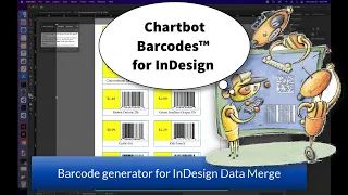 Chartbot Gen2.1 InDesign Data Merge Barcodes