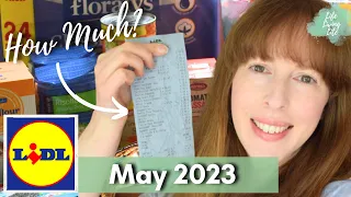 Lidl UK Budget Food Shop with prices l May 2023 l Frugal Living