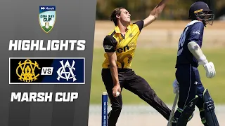 WA v Victoria | Marsh One-Day Cup 2023-24