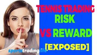 Tennis Trading 1:1 Risk Reward Ratio Strategy (REAL LIFE DEMONSTRATIONS)