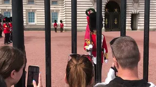 Смена королевского караула у Букингемского дворца