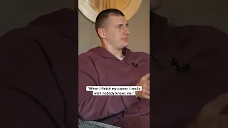 Jokić gives his honest opinion on fame (via @CuriousMike)