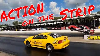 Holley Ford Fest 2023 Drag Racing Action Beech Bend Raceway NMRA