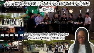 Catching Up With ATEEZ Part 32🤩|WANTEEZ EPs 20-22 Reaction