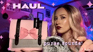 ASMR | Aesthetic Giant Fall/Winter Purse Haul! 👜💖 Updated Purse Collection, Juicy Couture +more!
