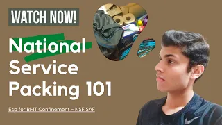 How To Pack for BMT Enlistment (NS)? | (GUIDE)