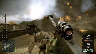 M95 Sniper Few Epic No scope Kills Battlefield Bad Company 2
