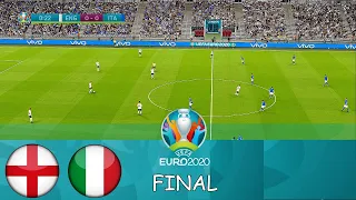 ITALY vs ENGLAND - FINAL EURO 2020 - Full Match All Goals HD