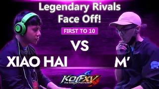 KOFXV   Xiao Hai vs M' FT10   FT10 Legendary Rivals Face Off!     XiaoHai KOF15 小孩