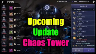 Black Desert Mobile Upcoming Update Chaos Tower & Reviews