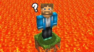 Kan du Överleva i Minecraft när Lavan Stiger?