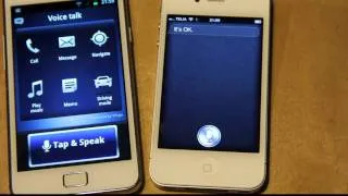 Siri Meets Vlingo Voice Talk! Samsung Galaxy S2 vs. Apple iPhone 4S Speech Recognition!